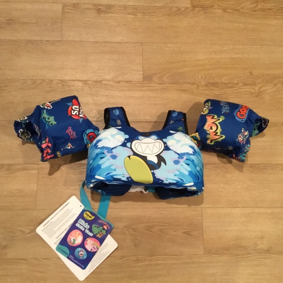 Chriffer Kids Swim Vest Life Jacket for 30-55 Pounds - Picture 3 of 7